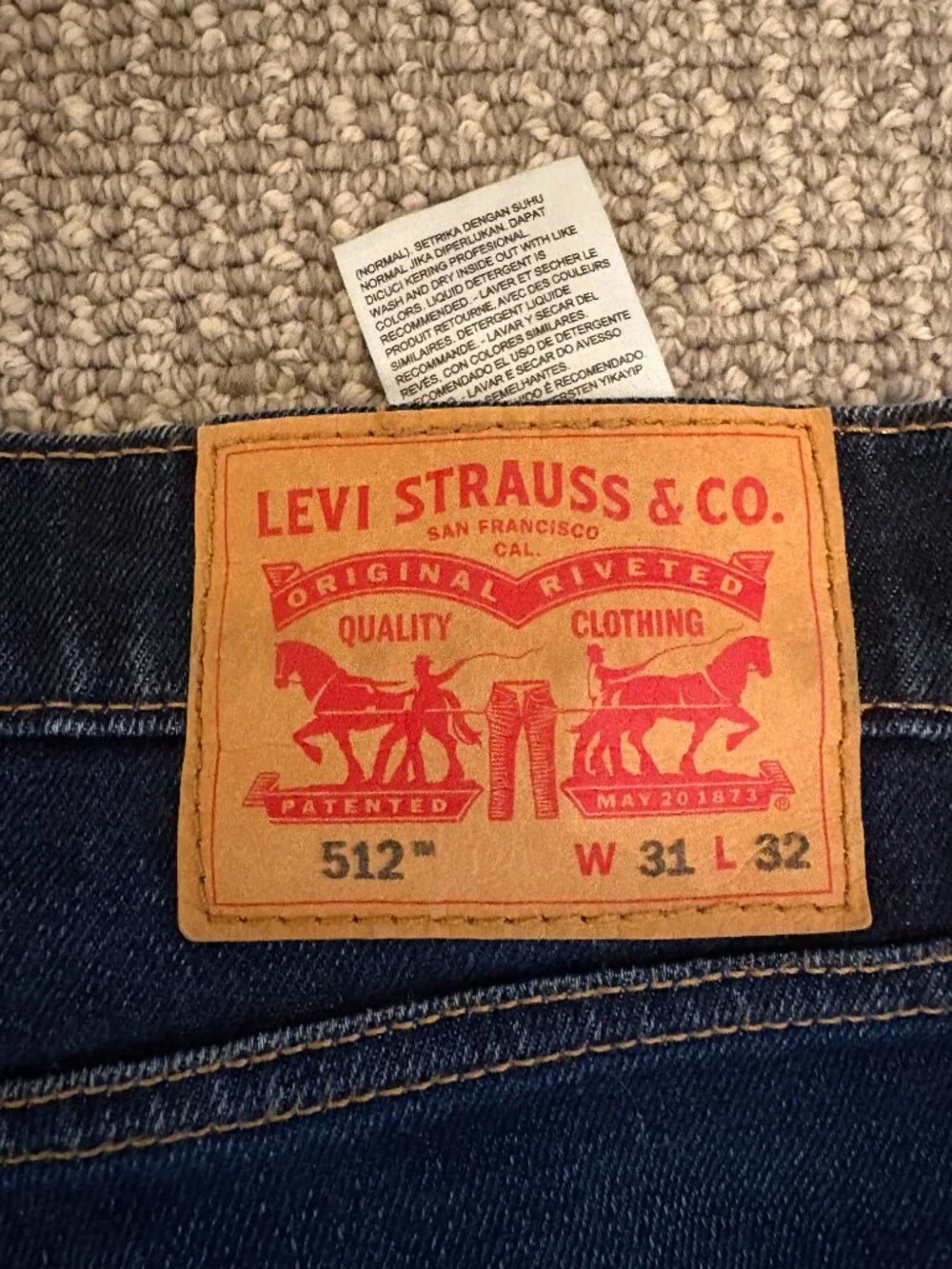 Levi's 512 Jeans 31x32